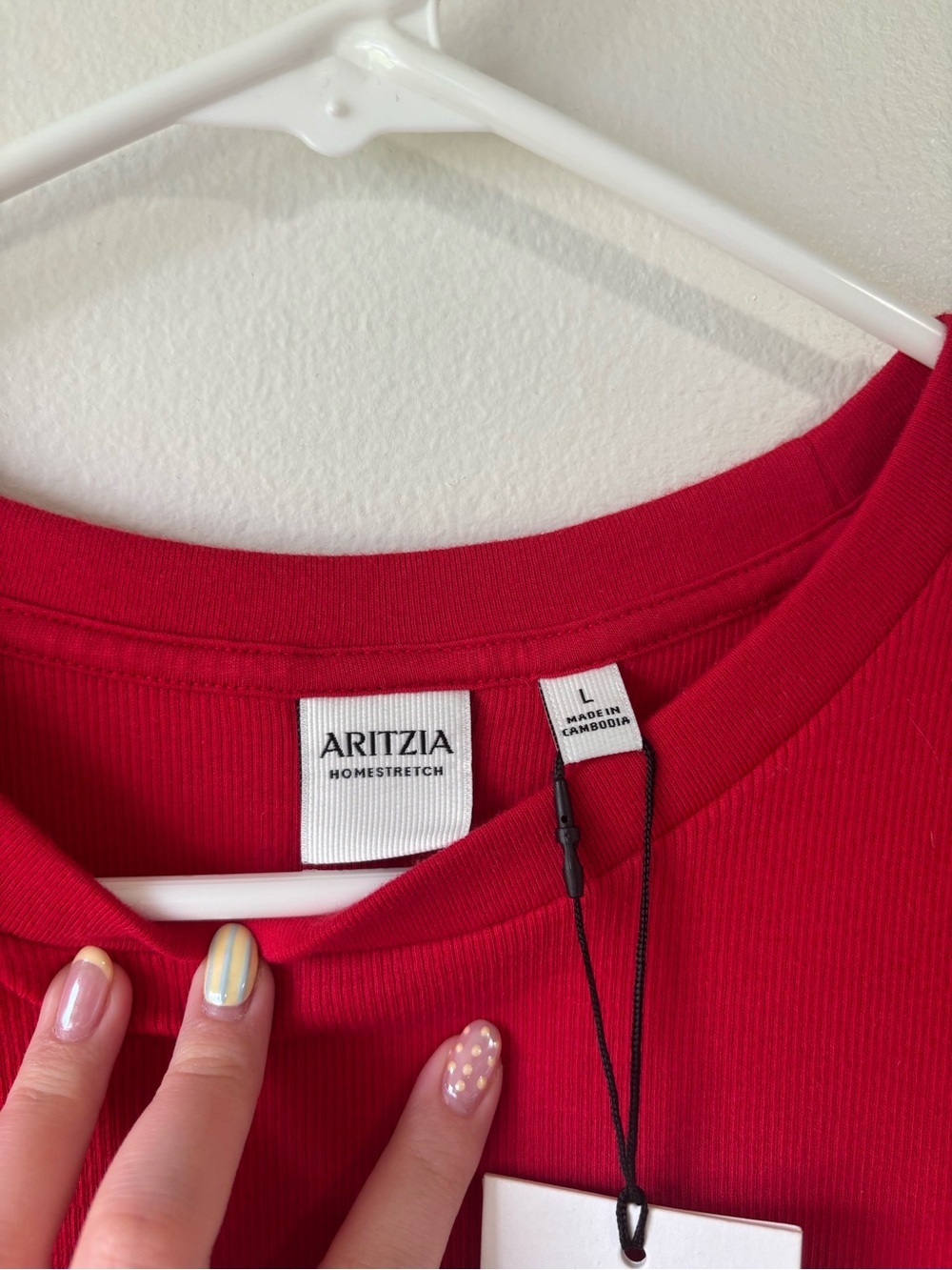 Aritzia HomeStretch Rib Tune Waist Shirt - Picture 3 of 5